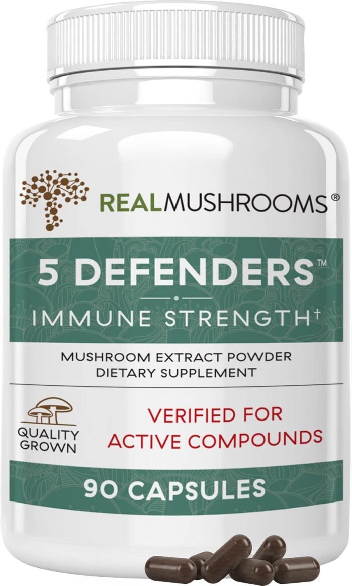 Real Mushroom 5 Defenders Capsules